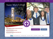 Check Out The New Saint Mary’s Hall Web Site!