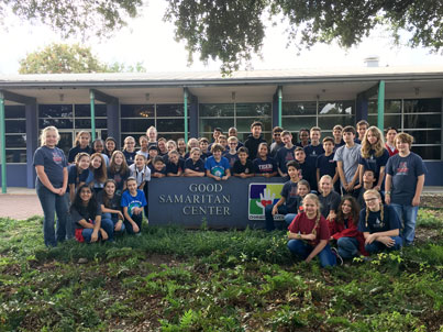 St. Luke’s Episcopal School Students Give Thanks in Giving Back
