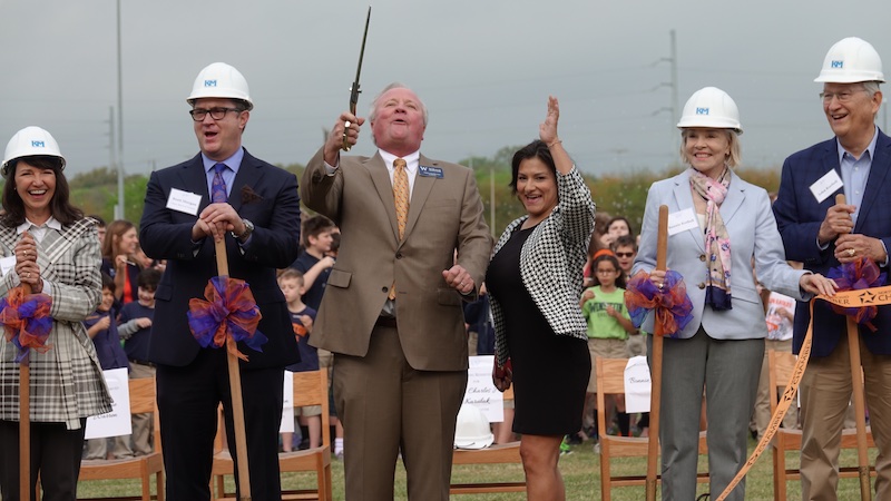 The Winston School Groundbreaking