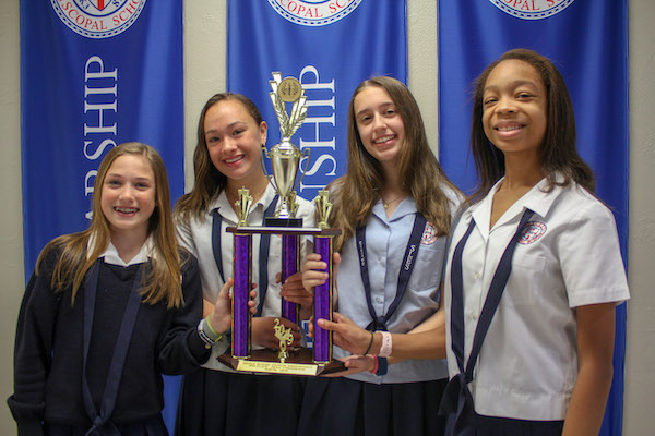 St. Luke’s Episcopal School Latin Students Impress at State Competition